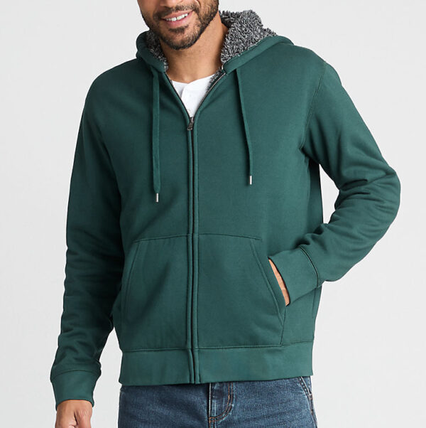 Men's Olive Sweatshirt Hoodie | Premium Cotton Blend, Stylish & Comfortable Pullover